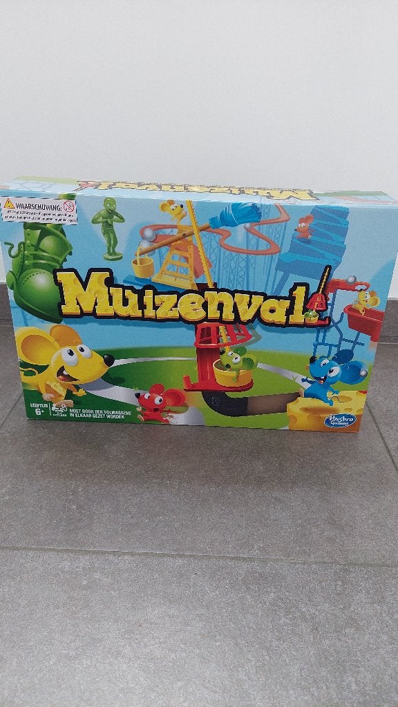 Gezelschapsspel Muizenval, Drie of vier spelers, Ophalen, Gebruikt, HASBRO
