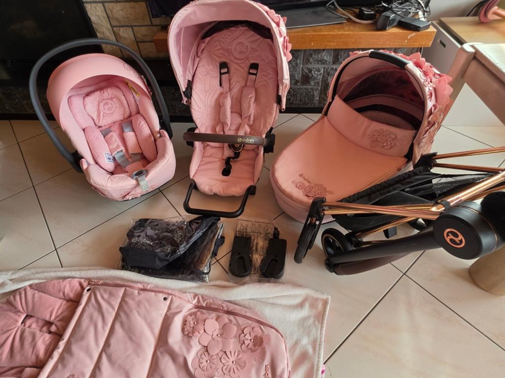 Cybex, Zo goed als nieuw, Verstelbare duwstang, Ophalen, Kinderwagen