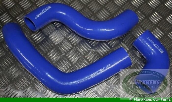Siliconen slangenset blauw TD4 turbo en intercooler LR Freel, Neuf, Land Rover, -, -