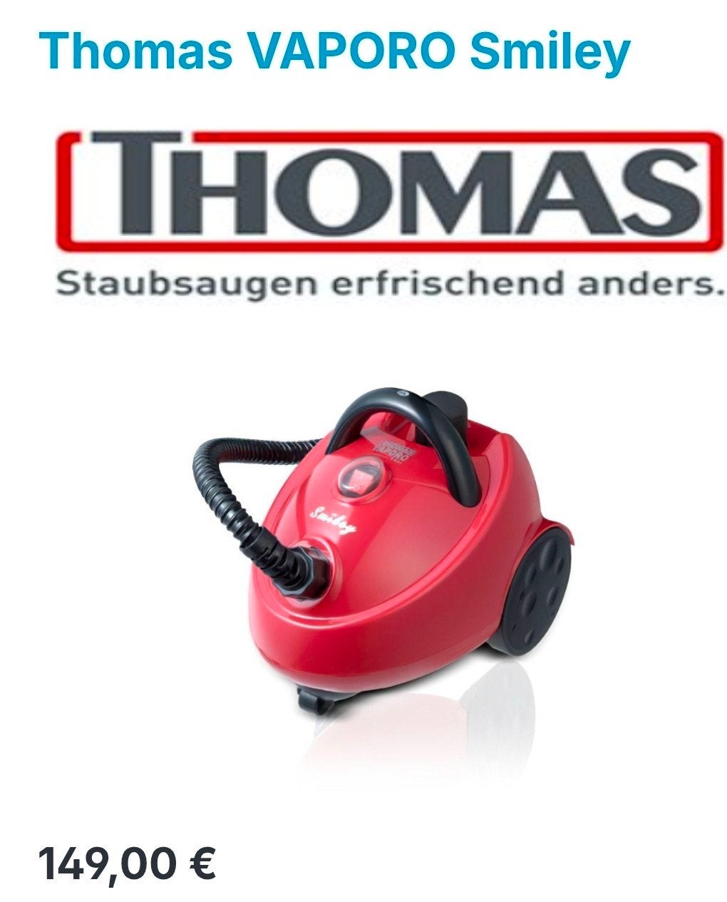 Stoomreiniger, Elektronische apparatuur, Ophalen, Stoomreiniger