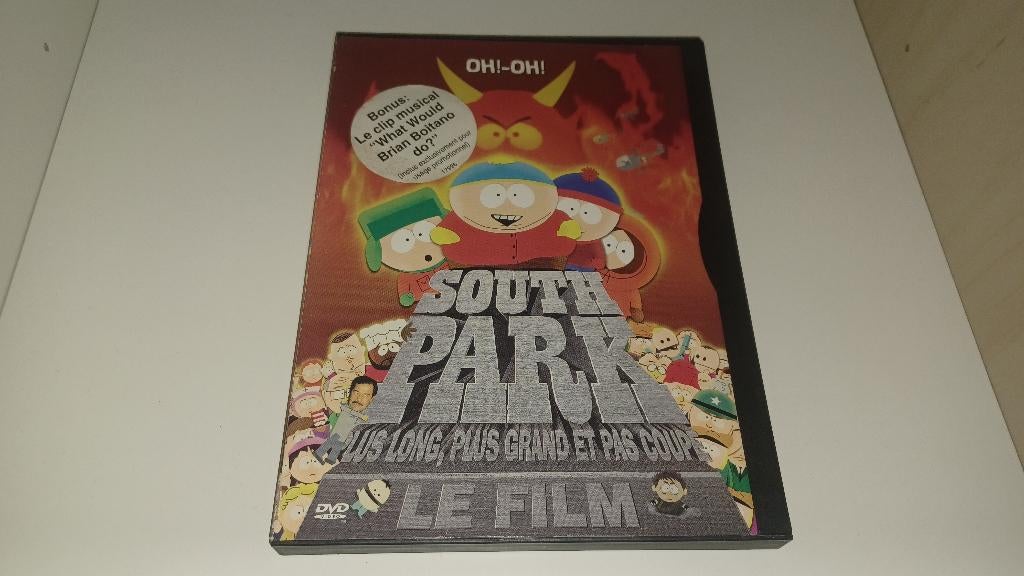 DVD South Park, le film (première édition rare), Poupées ou Stop motion, Enlèvement ou Envoi, Américain, Utilisé