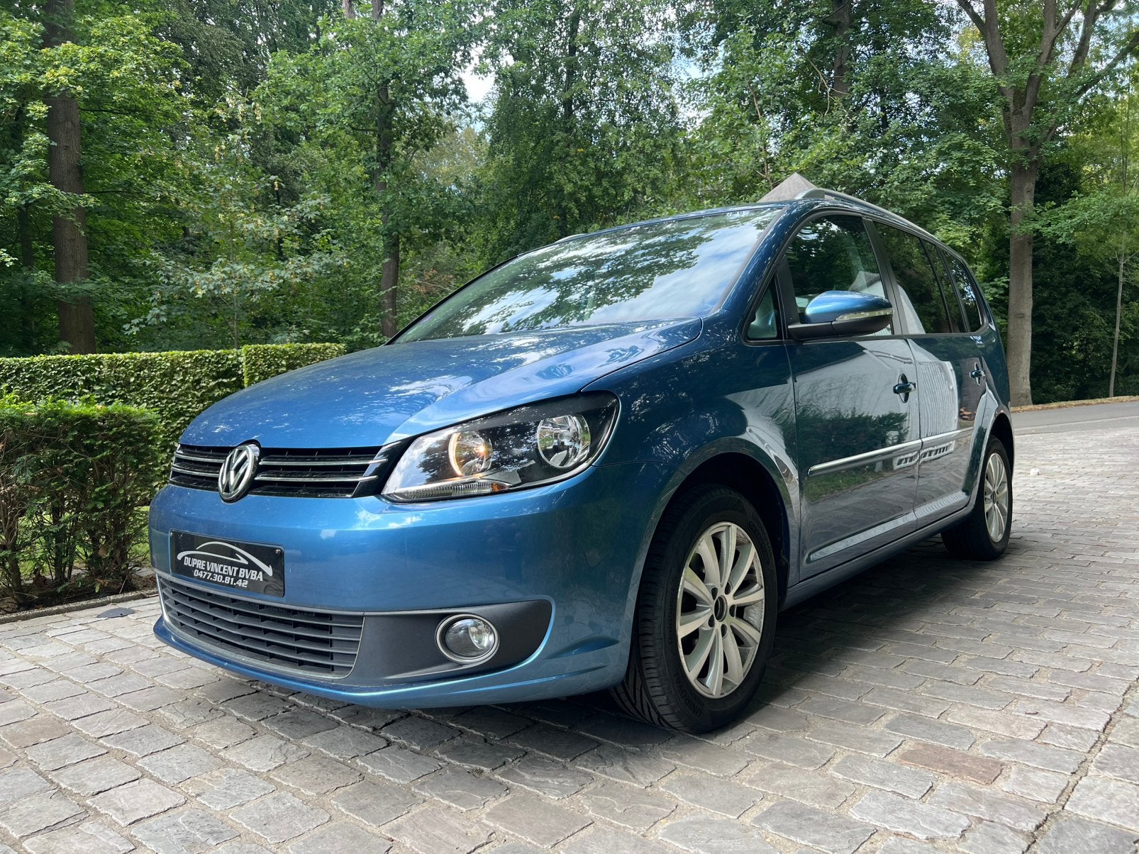Volkswagen Touran 1.2 TSI Highline *7plaats, Auto's, Euro 5, Monovolume, 139 g/km, Blauw