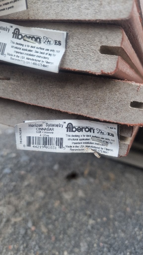 Fiberon Horizon Cinnabar - Terrasse en composite, Enlèvement, Neuf, 250 cm ou plus, Planches