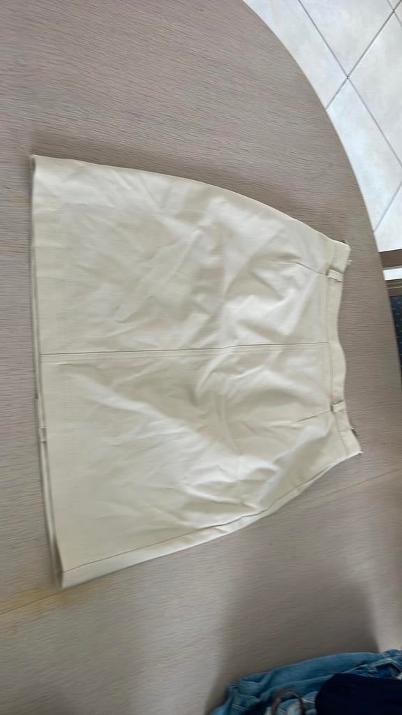 Rechte rok, Kleding | Dames, Maat 38/40 (M), Beige, Ophalen of Verzenden, Zo goed als nieuw