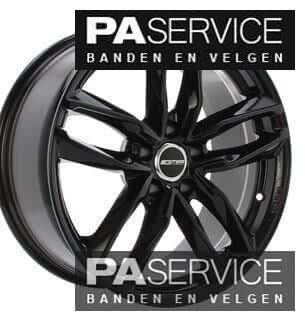 Nw 20 inch Black GMP Atom set voor VW Arteon inc Vredestein, -, 20 pouces, -, Jante(s)