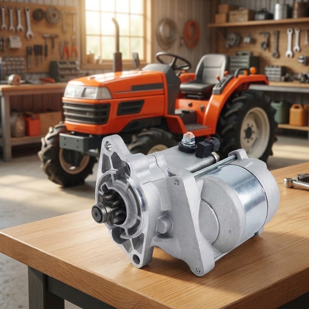 Startmotoren minitractoren – Kubota, Iseki, Yanmar, Overige merken, Tot 2500, Verzenden, Nieuw