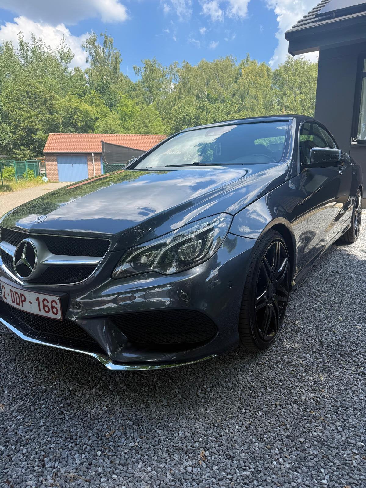 Mercedes E250 CDI Cabrio facelift AMG pakket, Auto's, Mercedes-Benz, Automaat, Euro 5, Achterwielaandrijving, Zwart