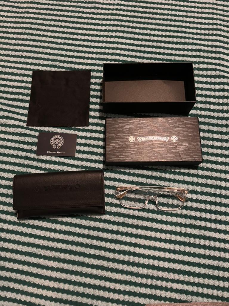 Chrome hearts glasses glass, Ophalen of Verzenden, Zo goed als nieuw
