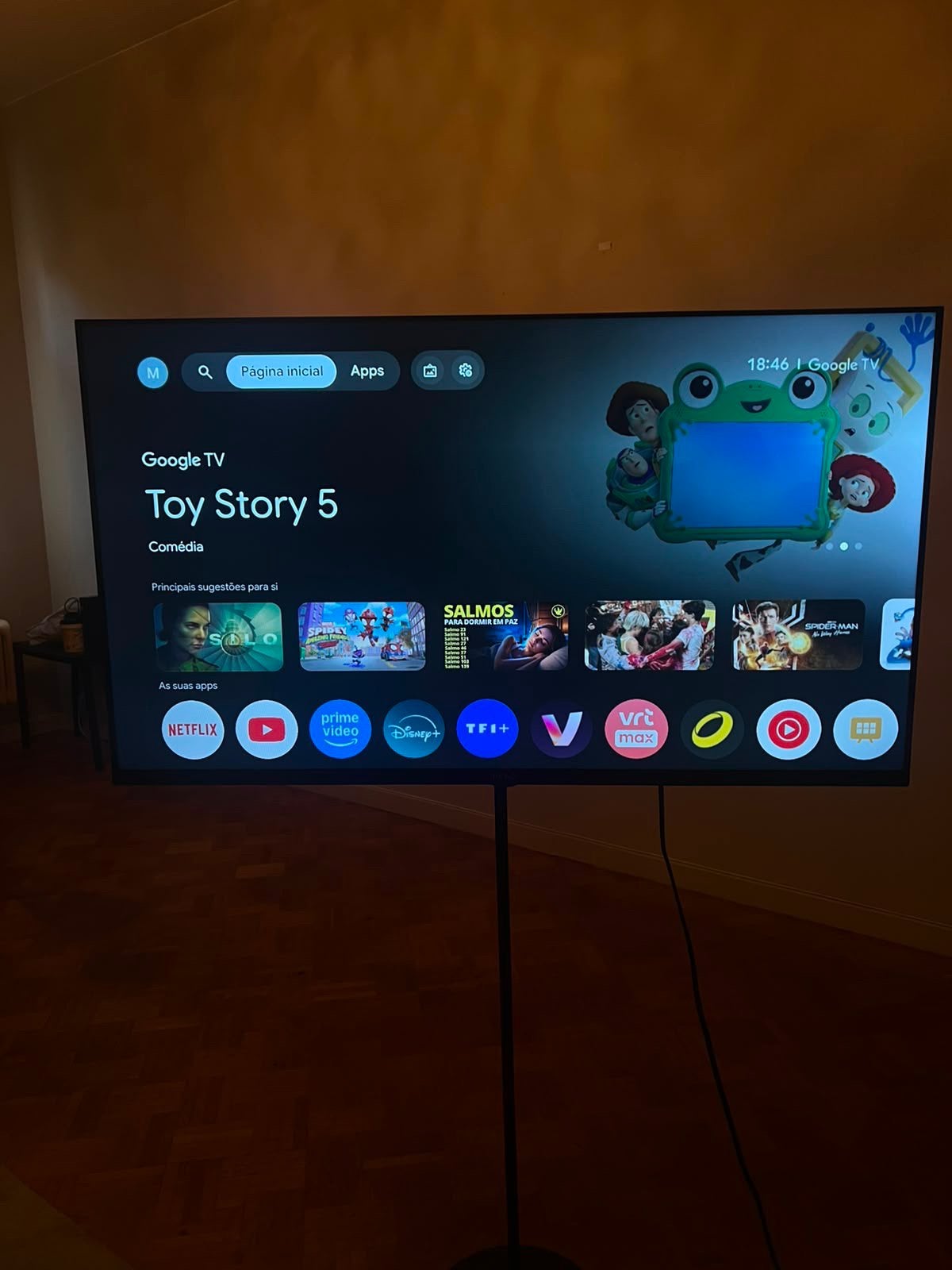 Peaq smart tv, Enlèvement, Comme neuf, Smart TV