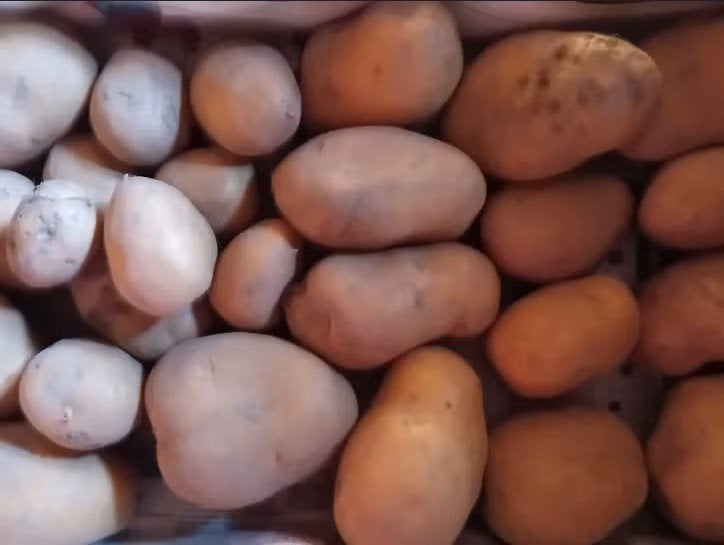 bio aardappelen, Enlèvement
