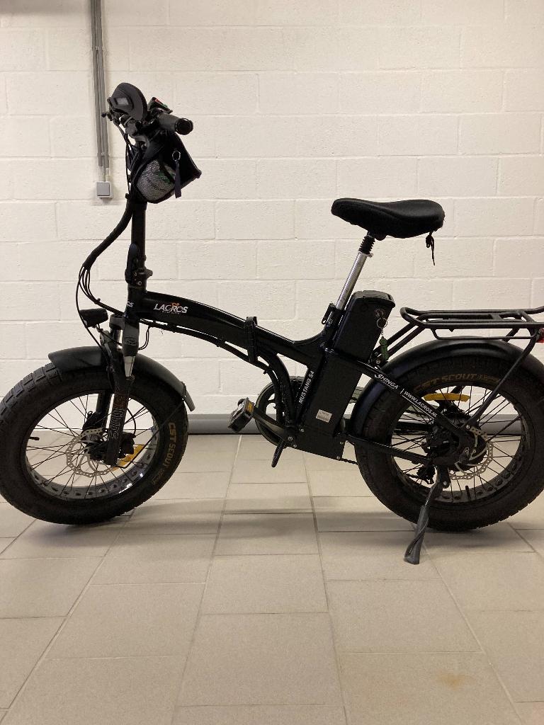 vélo fatbike pliable électrique 750 euros, Vélos & Vélomoteurs, Vélos électriques, Enlèvement, Utilisé