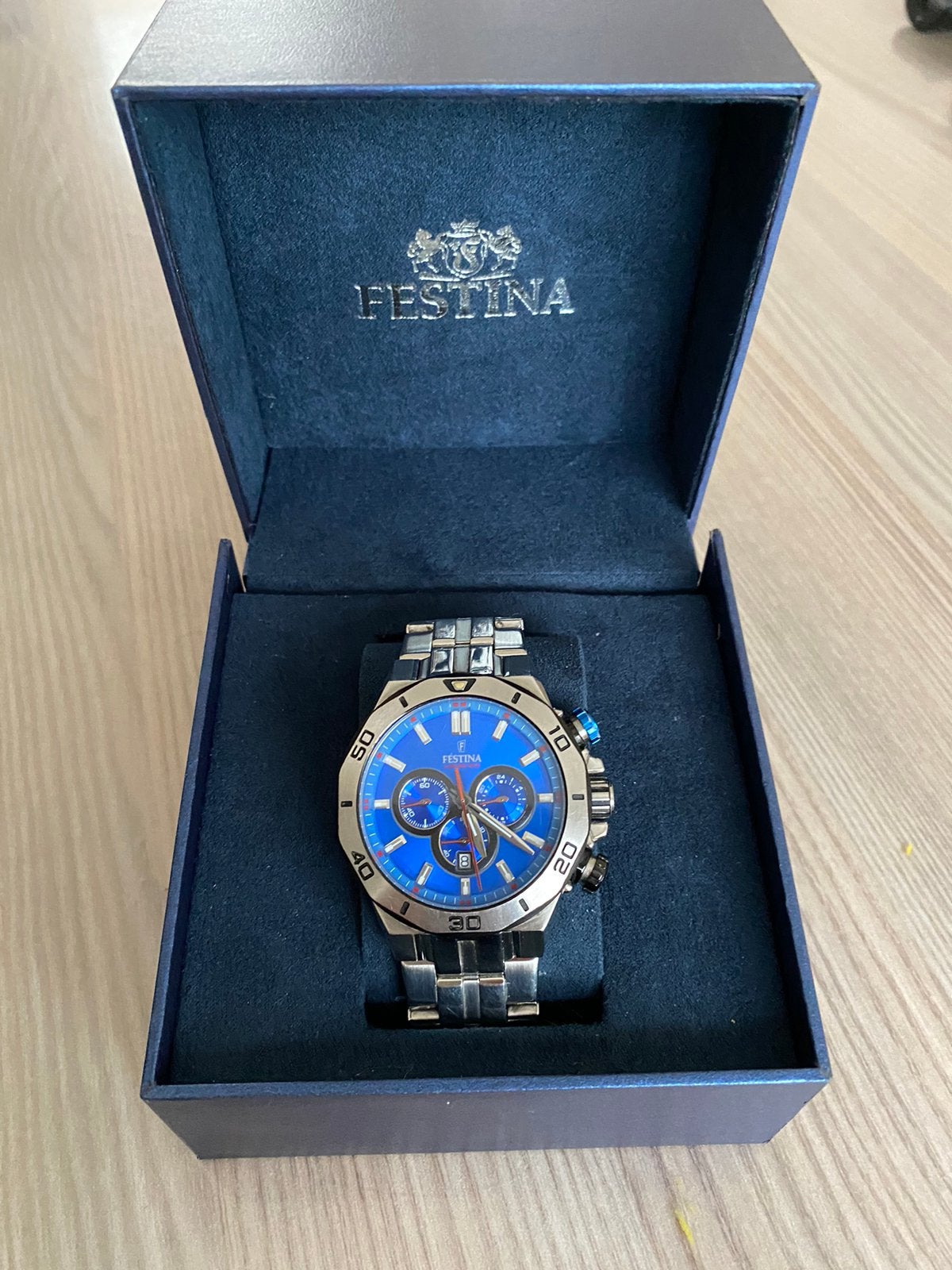 FESTINA⌚️. XL IN NIEUW👌 STAAT, Ophalen of Verzenden, Zo goed als nieuw