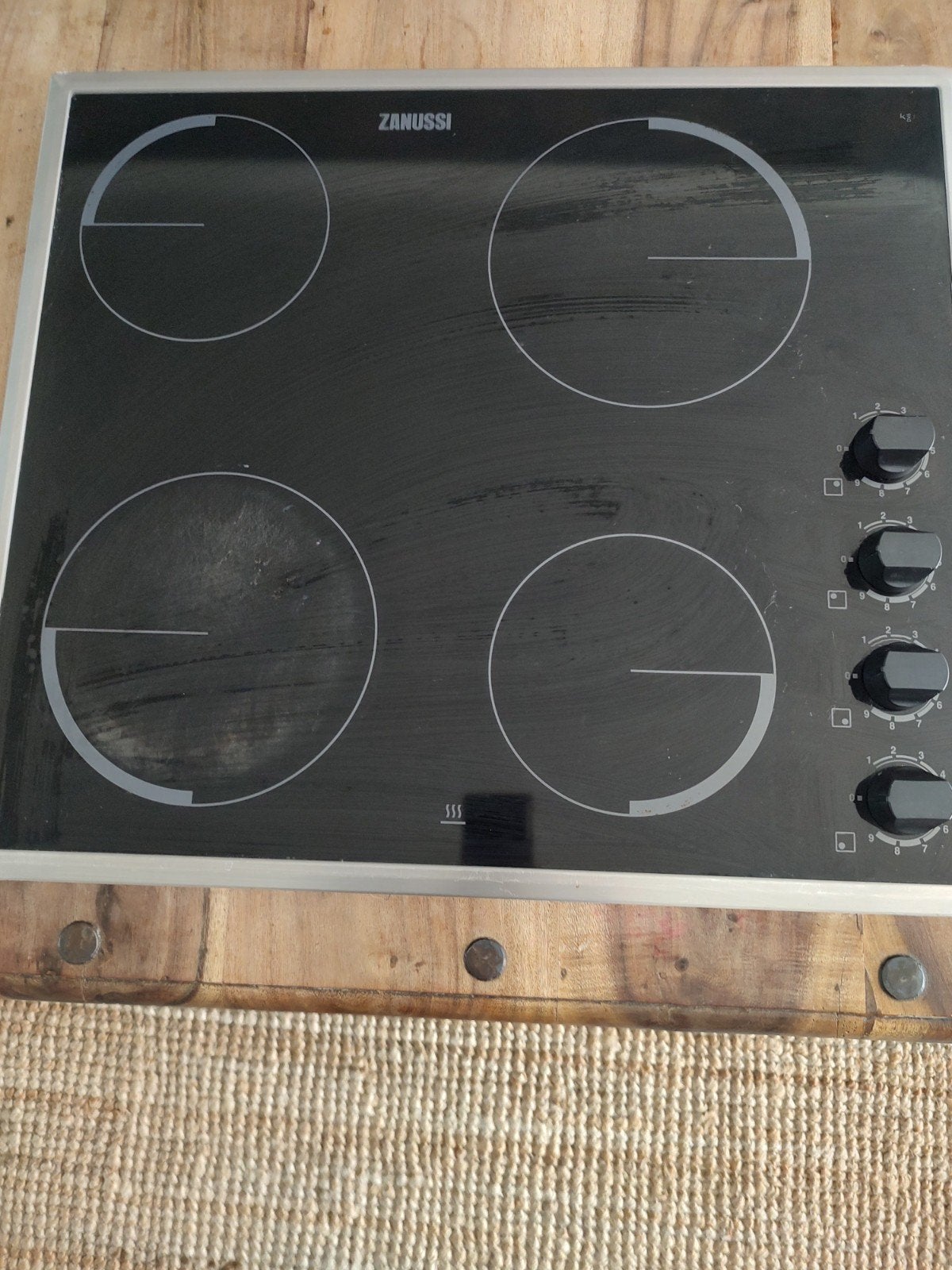 Keramische kookplaat, Enlèvement, 4 zones de cuisson