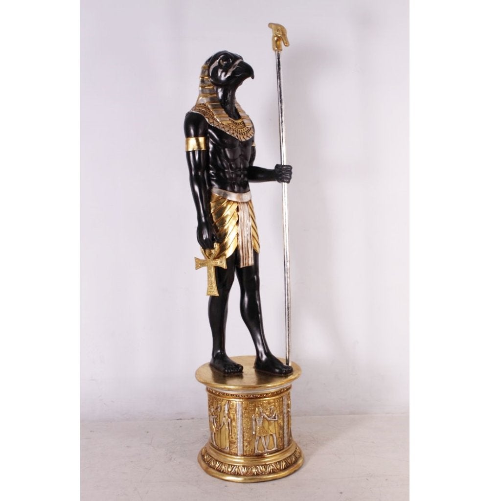 Egyptian Horus beeld with Base – Egypte Hoogte 231 cm, Ophalen, Nieuw