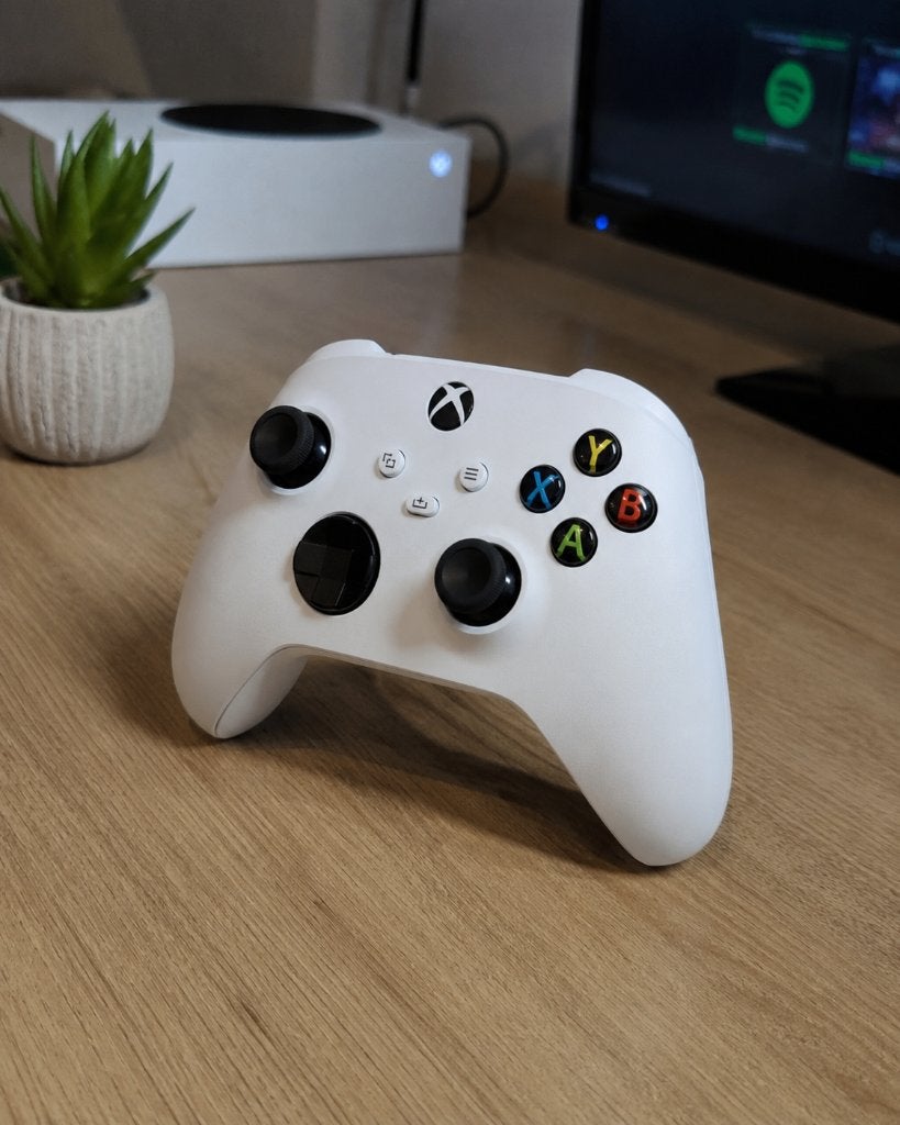 Xbox-controller, Games en Spelcomputers, Spelcomputers | Xbox | Accessoires, Zo goed als nieuw, Xbox Original, Xbox Series X, Xbox Series S
