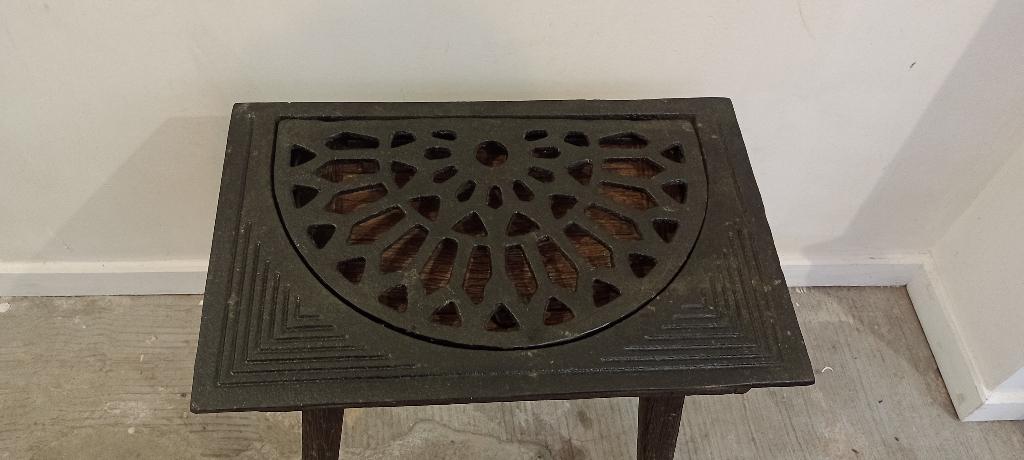 Oud gietijzeren komrooster - 9kg, Ophalen of Verzenden, Gebruikt, Ventilator