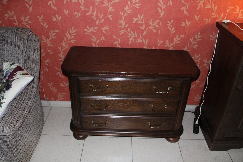 Laden kastje, Ophalen, Gebruikt, Overige houtsoorten, Met lade(s)