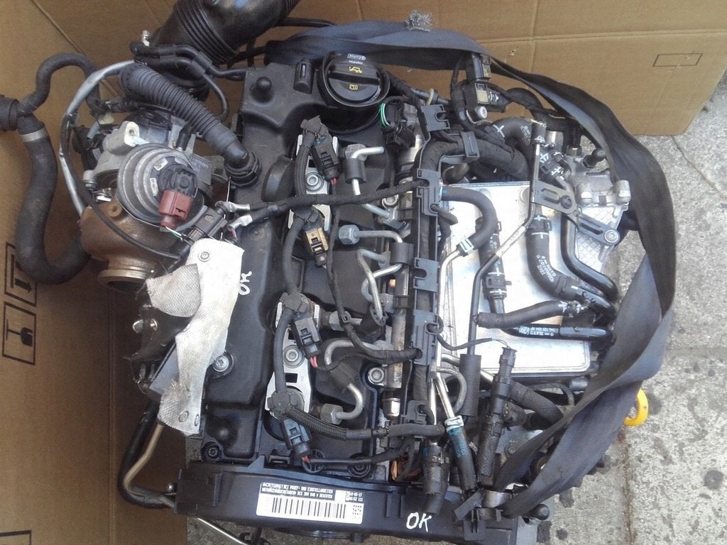 Moteur DCXA Complet SUPERB VW PASSAT SKODA, Envoi, Utilisé, Skoda