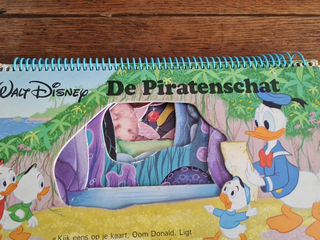 boek - Walt Disney - de piratenschat, Ophalen of Verzenden