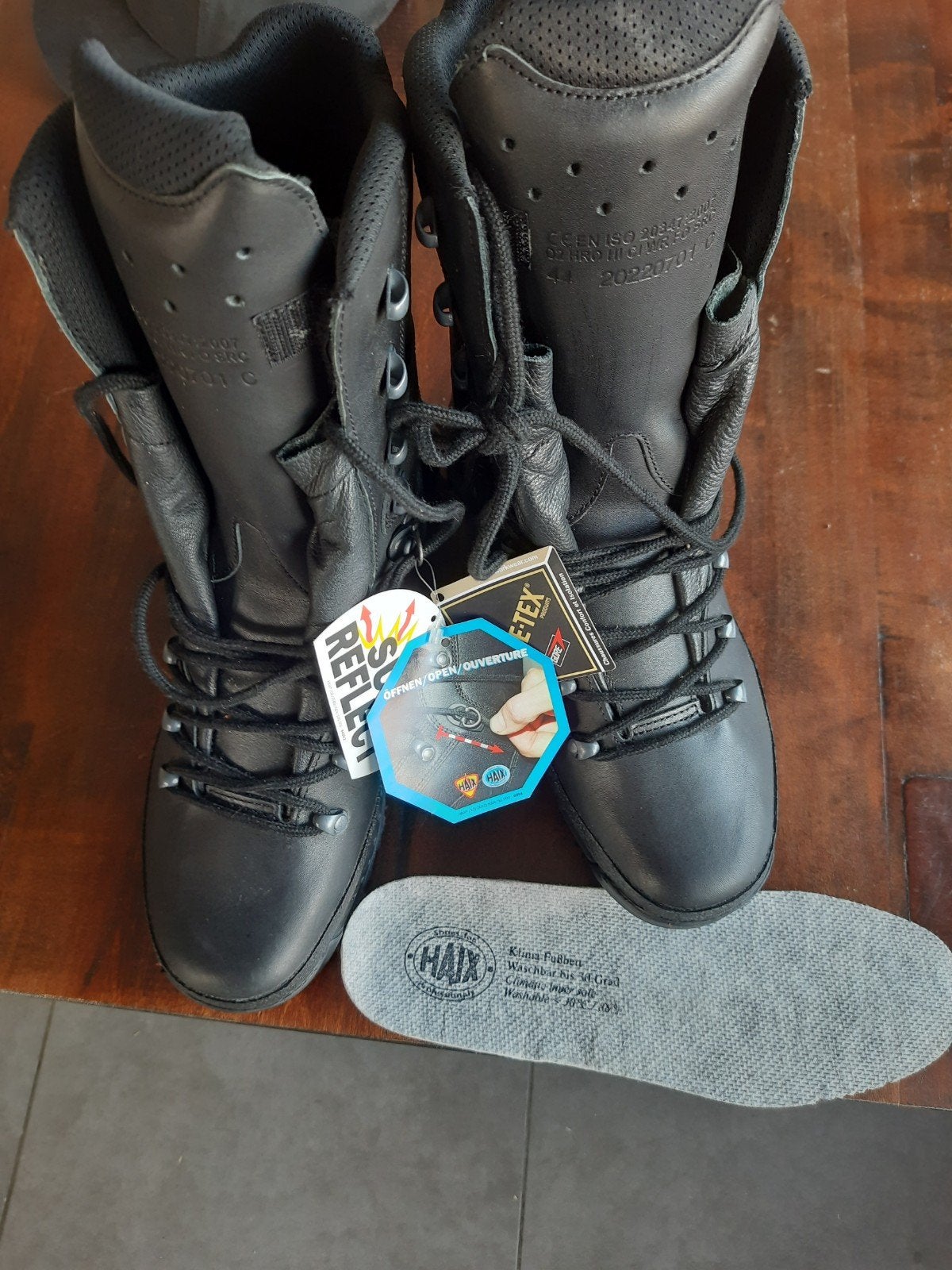 Haix heavy combat boot maat 44/8 NIEUW, Ophalen of Verzenden, Nieuw, Schoenen