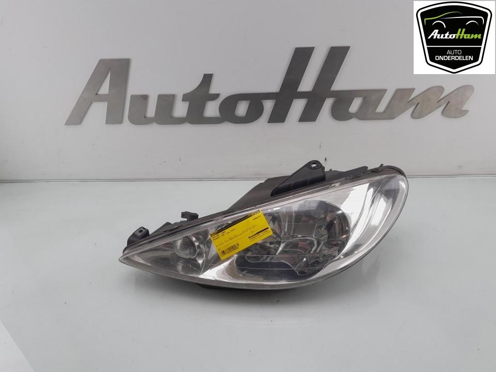 PHARE / OPTIQUE AVANT GAUCHE Peugeot 206 (2A / C/H/J/S), Utilisé, Peugeot