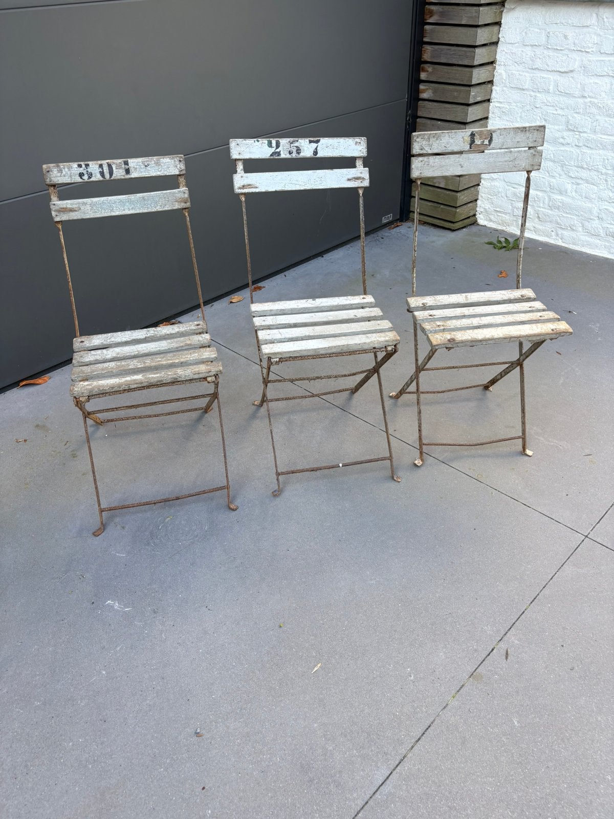 Ancienne chaises de bistrot, Enlèvement, Comme neuf