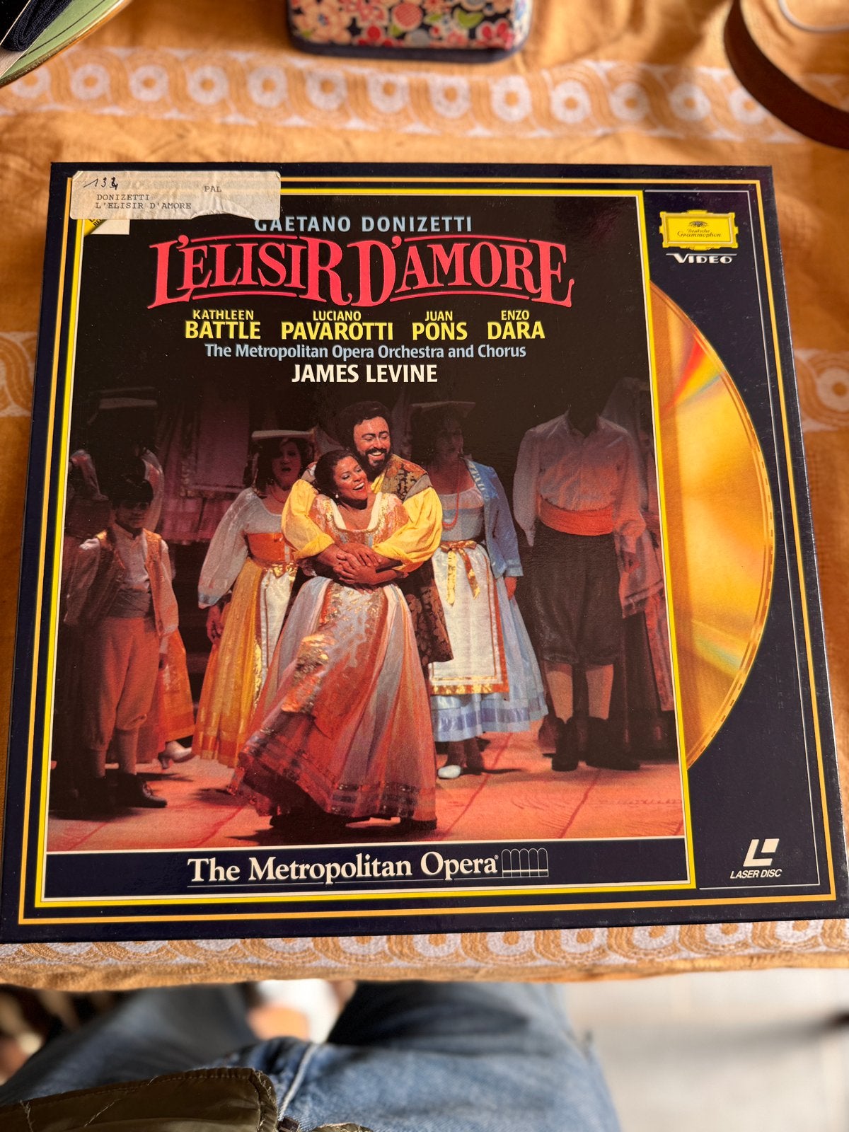 Verschillende laserdisc boxen klassieke muziek te koop, Enlèvement, Utilisé