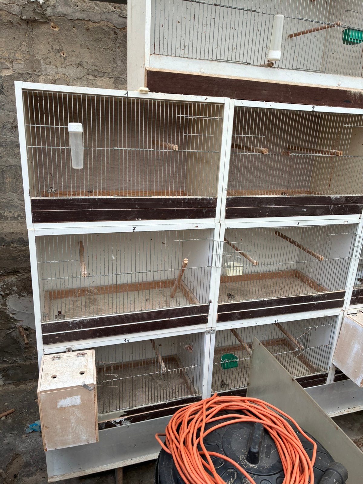 Cages d'élevage, Animaux & Accessoires, Oiseaux | Cages & Volières, Enlèvement, Utilisé, Bois, Cage d'élevage