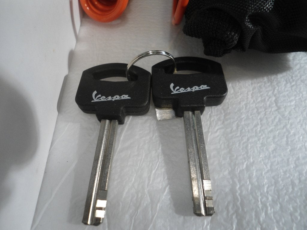 Vespa : origineel schijfremslot = nieuw, Fietsen en Brommers, Ophalen, Nieuw, Frame, Vespa