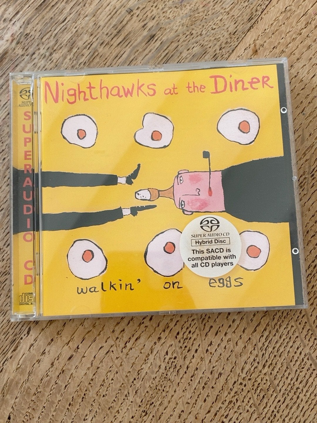 Nighthawks Walkin’ on Eggs SACD Hybrid audiophile, CD & DVD, Comme neuf, Comprend un livret, Album, Enlèvement ou Envoi