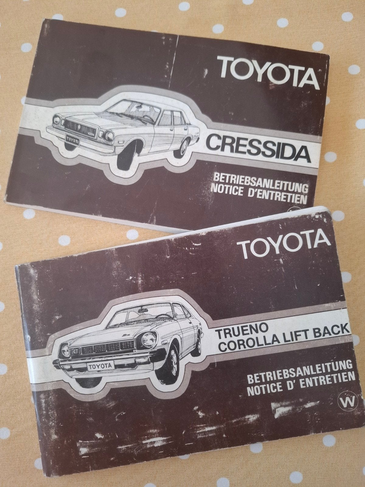 Manuels d'utilisation TOYOTA.