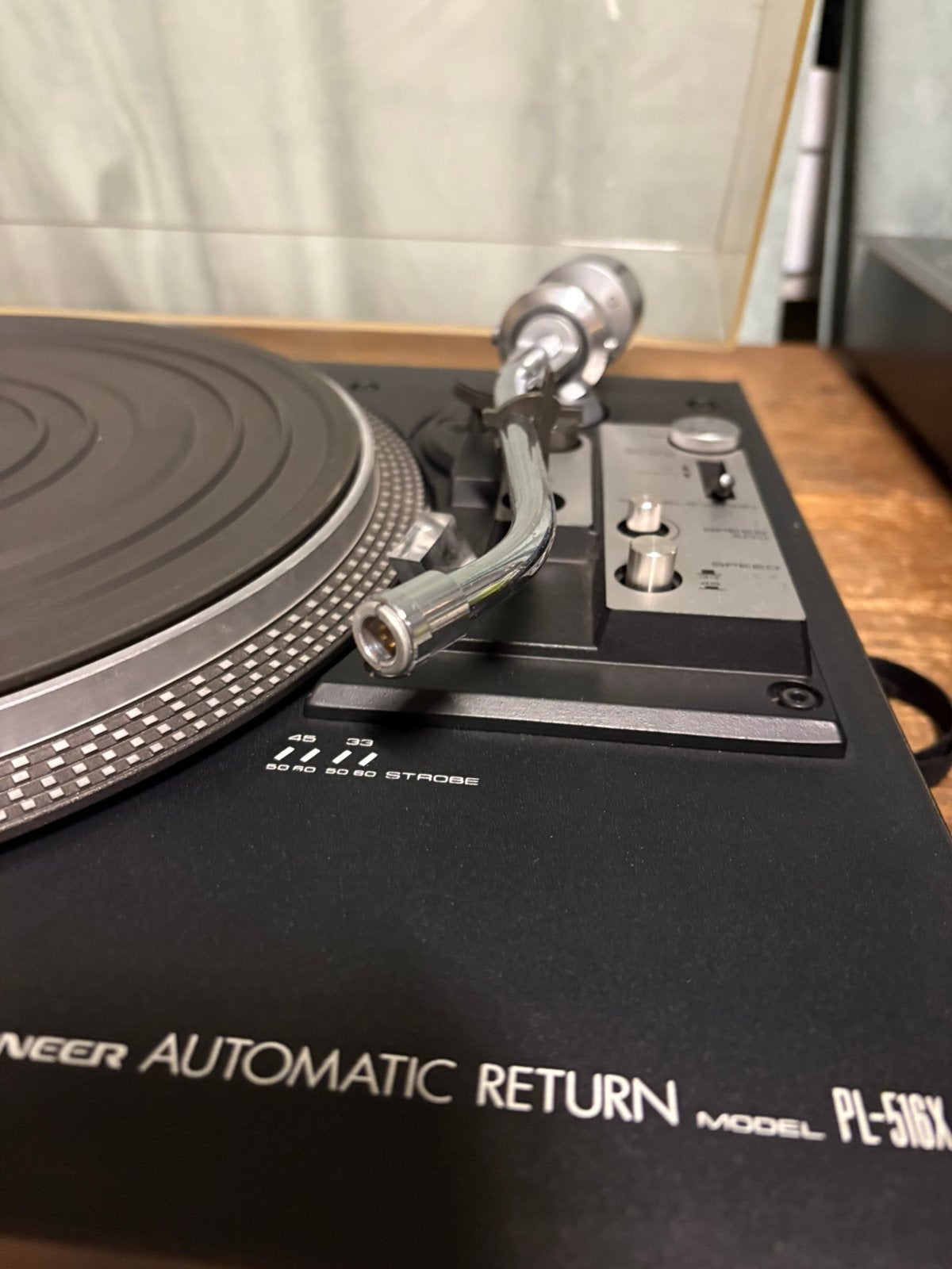PIONEER PLATINE VINTAGE PL516X bon etat et fonctionelle, TV, Hi-fi & Vidéo, Enlèvement ou Envoi, Utilisé, Tourne-disque, Pioneer