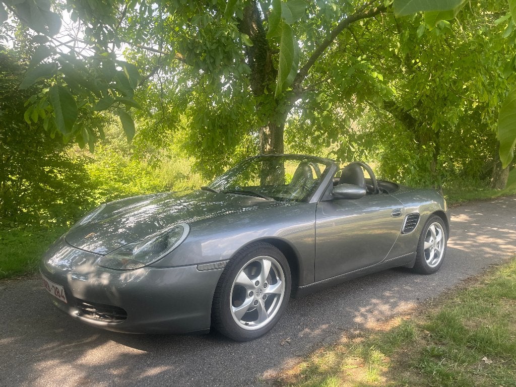 Porsche Boxster 2.7, Auto's, Porsche, Achterwielaandrijving, Zwart, Leder, Handgeschakeld