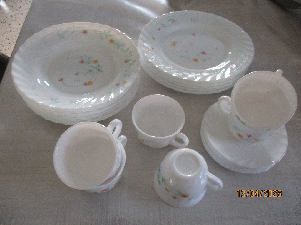 service arcopal vintage, Ophalen of Verzenden