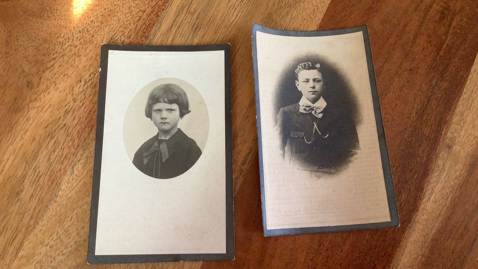 2 prentjes van kinderen aalst en erembodegem, Ophalen of Verzenden
