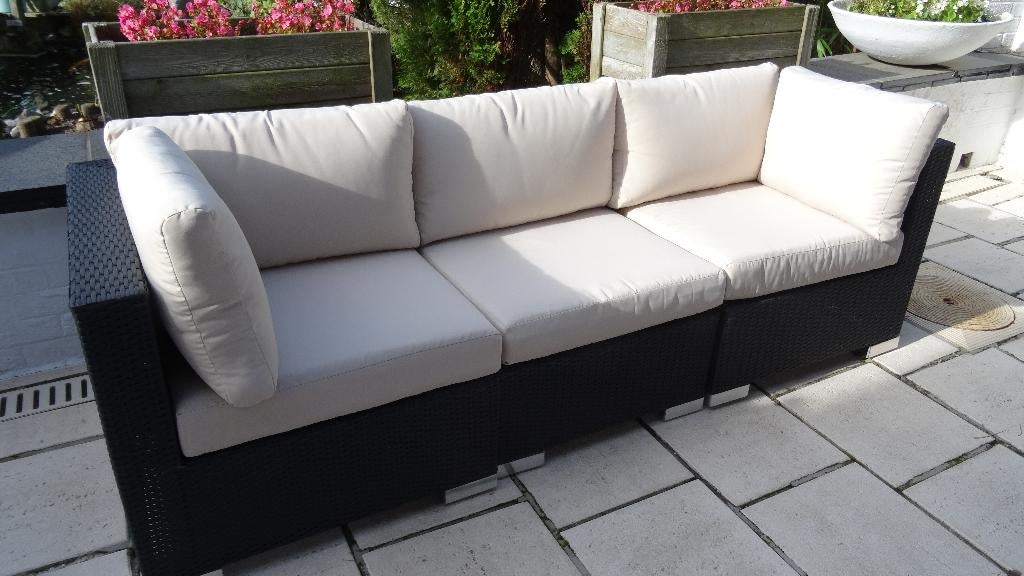 TUIN CANAPE MET KUSSENBOX, Ophalen, Gebruikt