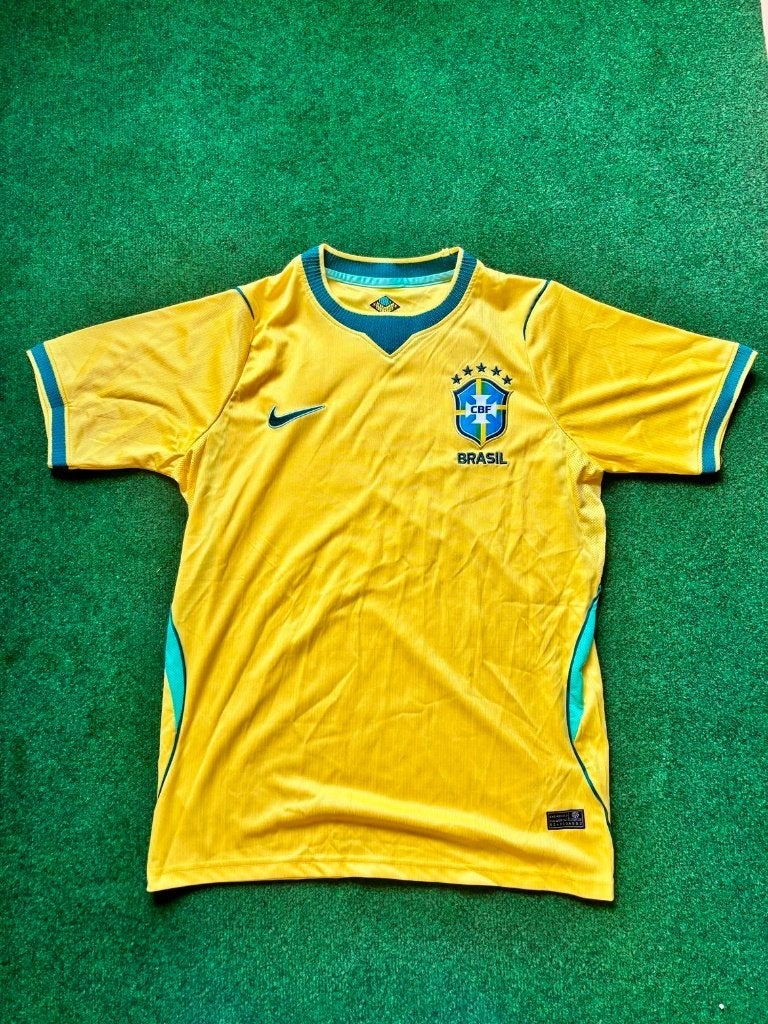 Officieel Brazilië Thuisshirt WK 2026 - Nike, Sport en Fitness, Voetbal, Maat M, Ophalen of Verzenden, Zo goed als nieuw, Shirt