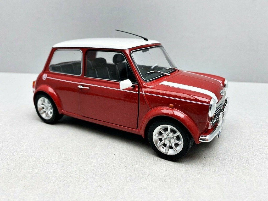 ROVER MINI COOPER 1.3i SPORT PACK Red 1999 1/18 SOLIDO Neuve, Enlèvement ou Envoi, Comme neuf, Voiture, Solido