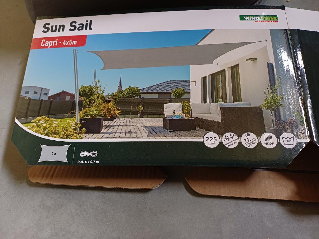 Schaduwdoek nieuw, Tuin en Terras, Ophalen