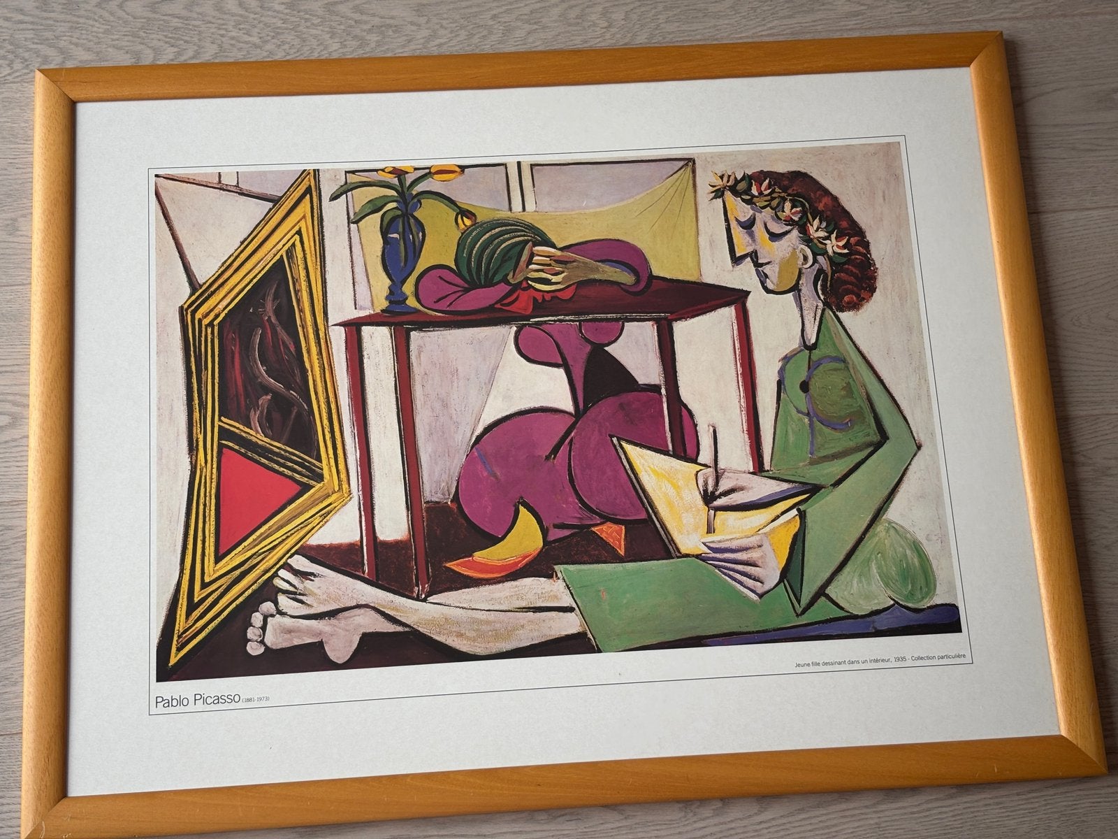 Picasso - Jeune fille dessinant dans un interieur, Ophalen