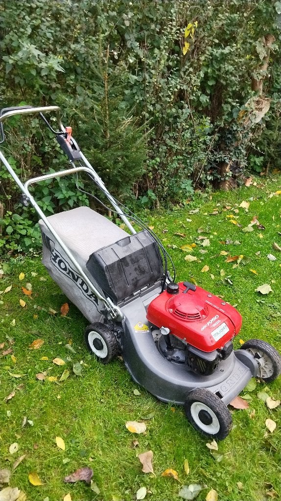 Tondeuse Honda HR1950, Jardin & Terrasse, HONDA, Enlèvement ou Envoi, Tondeuses à gazon à essence, 40 à 49 cm