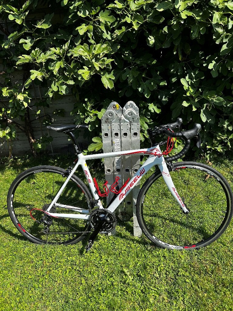 Vélo de course Museeuw MC-8, Frein sur jante, Enlèvement, Utilisé, Carbone