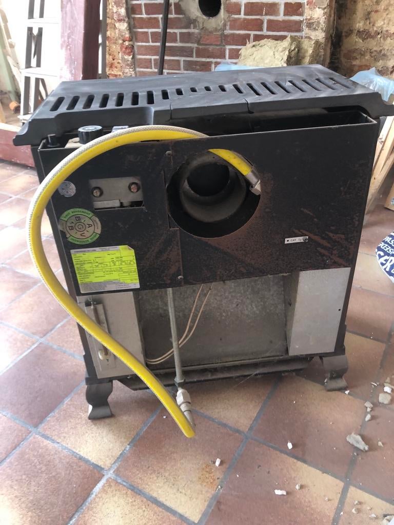 poêle à gaz de ville, Enlèvement, Utilisé, Gaz