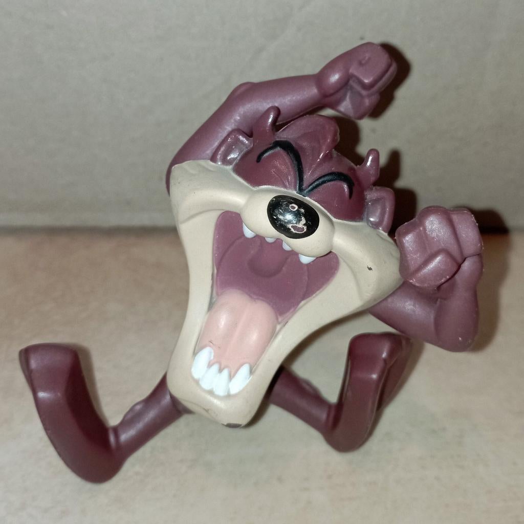 Figuur Looney Tunes Tasmanian Devil, Enlèvement ou Envoi, Utilisé, TV, Figurine ou Poupée