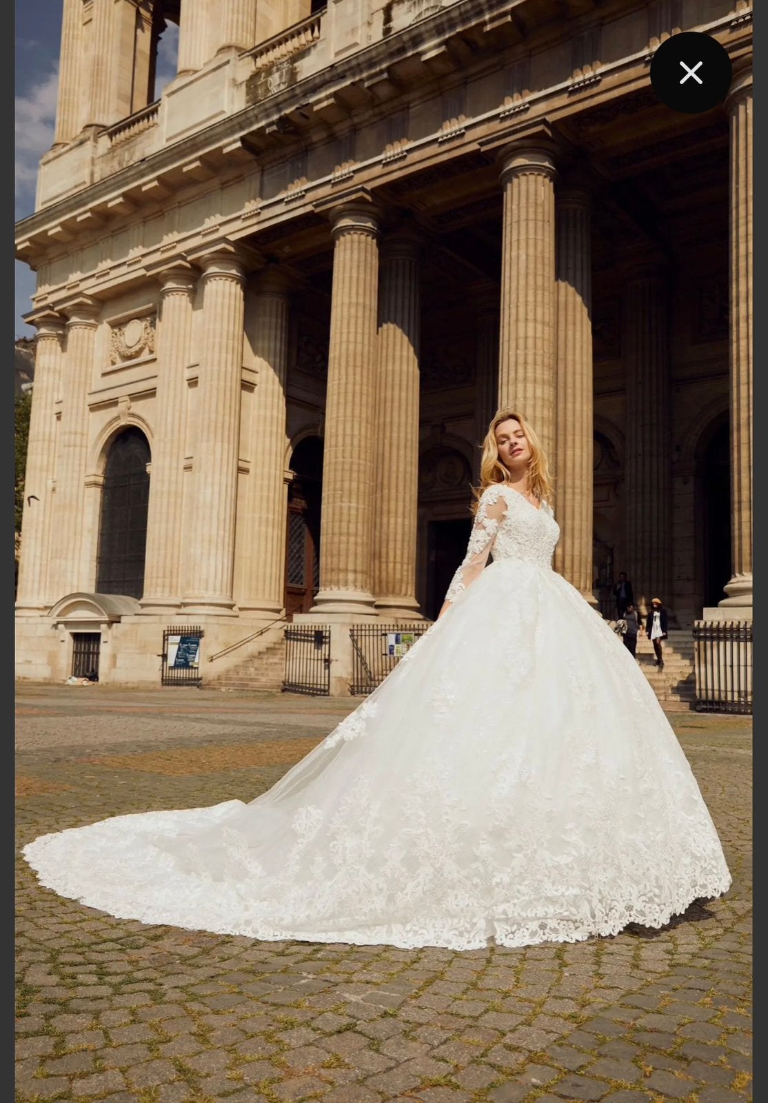 Robe mariage, Enlèvement ou Envoi, Comme neuf, Blanc, Robe de mariée