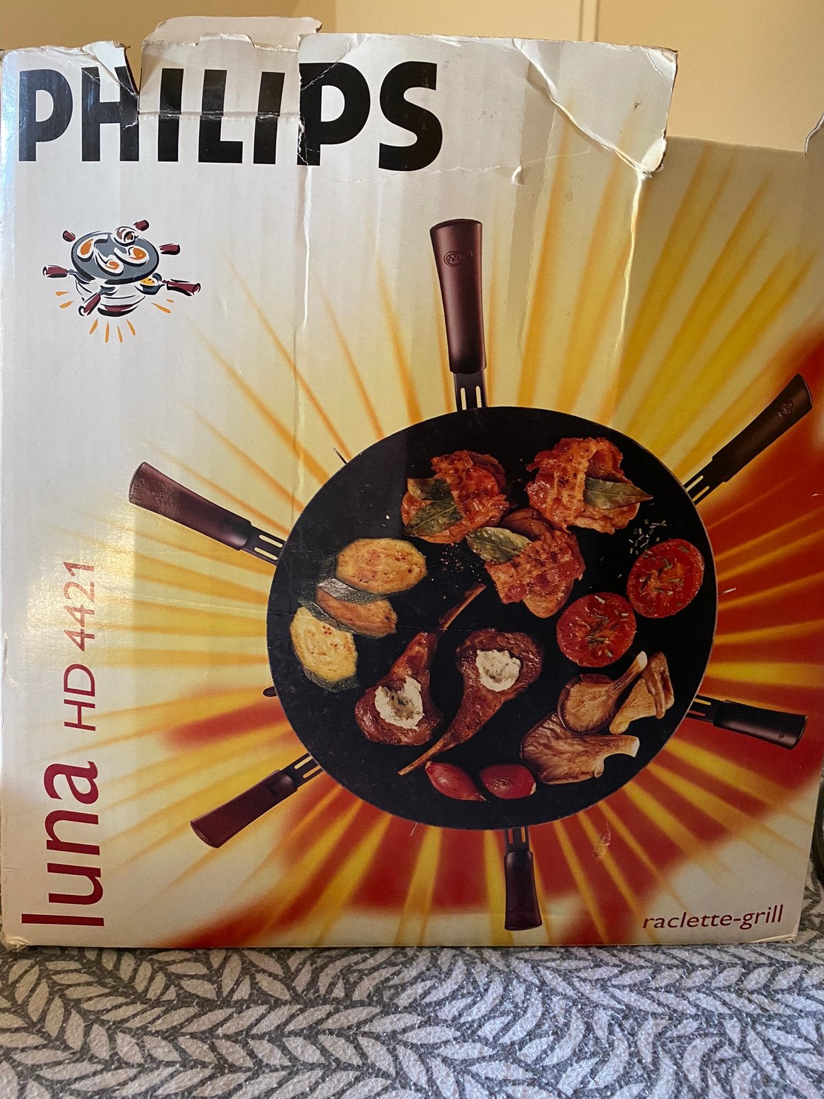 Gourmet set van philips, Ophalen, Gebruikt