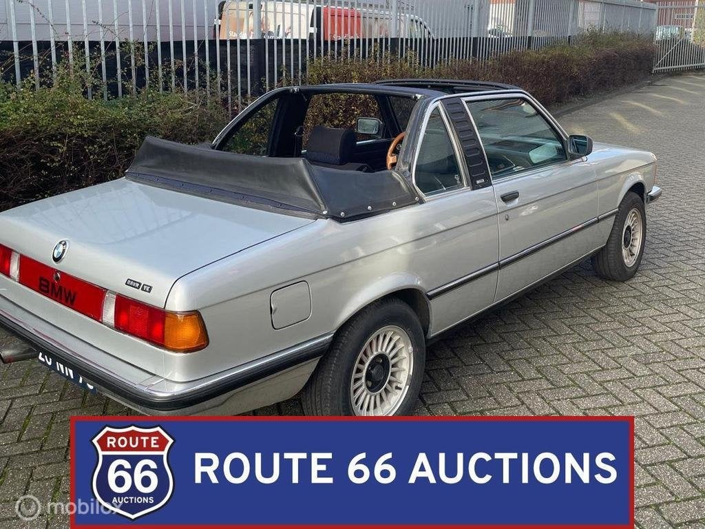 BMW 320 Baur TC | 1976 | Route 66 Auctions, Auto's, Zwart, Bedrijf, Handgeschakeld, Overige carrosserie