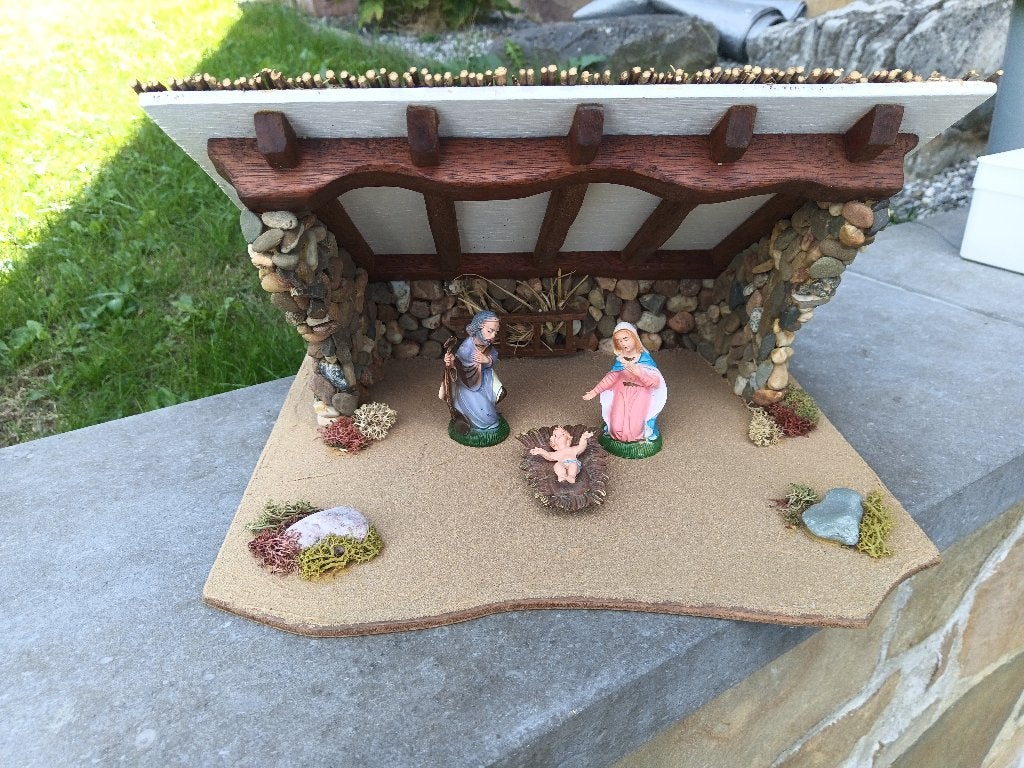 Petite crèche de Noël, Divers, Enlèvement, Comme neuf