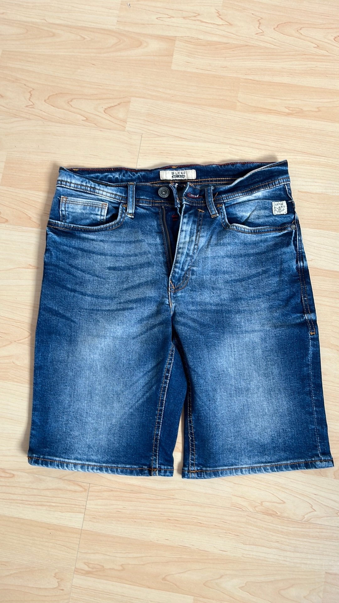 Jeansshort maat S Blend, Ophalen of Verzenden, Zo goed als nieuw, Maat 46 (S) of kleiner, Blauw