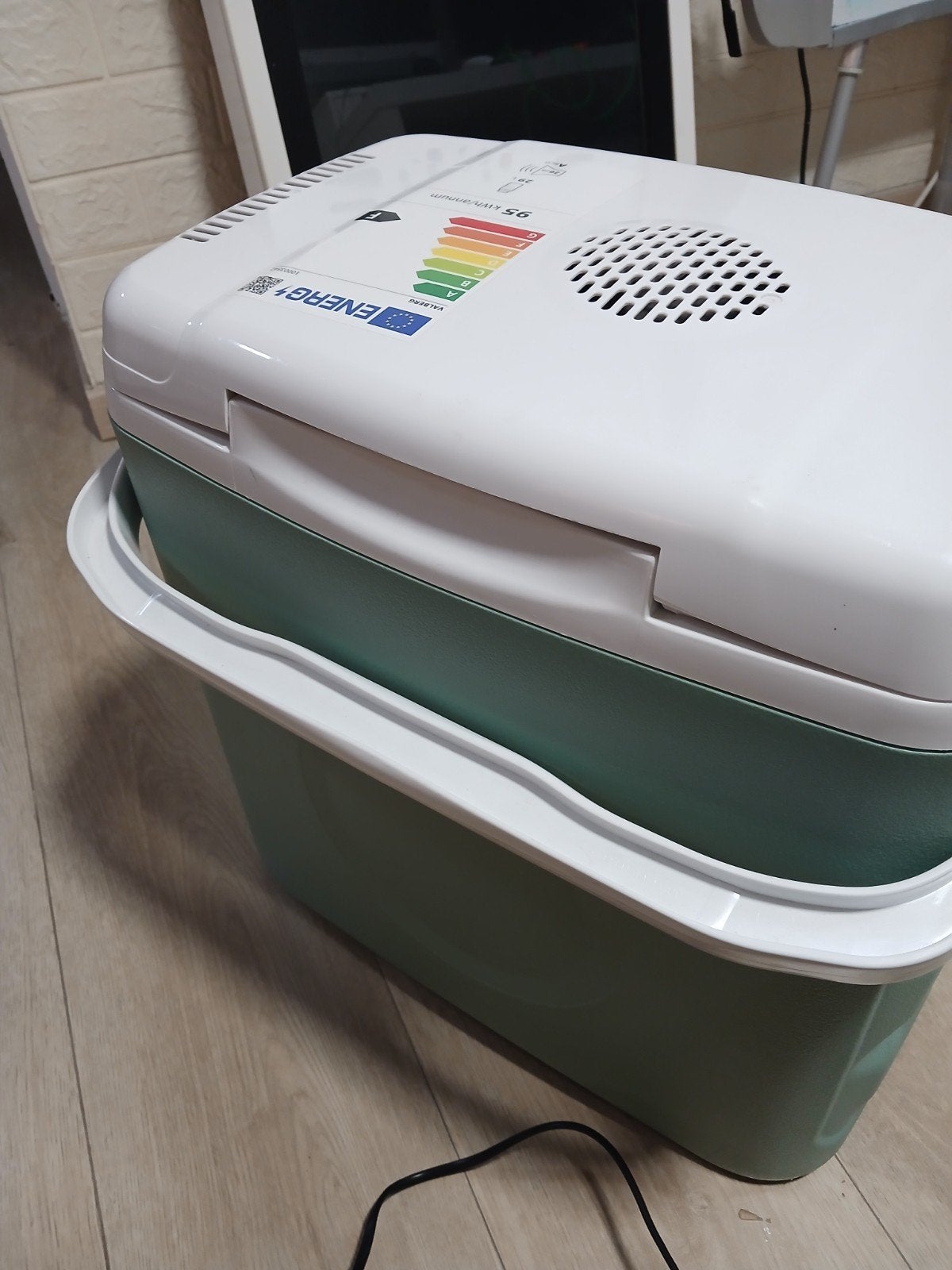 Frigo box voiture, Enlèvement